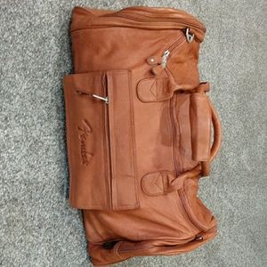 Fender Leather Travel Bag